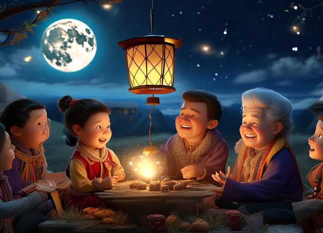 中秋故事传说儿童；少儿中秋故事传说