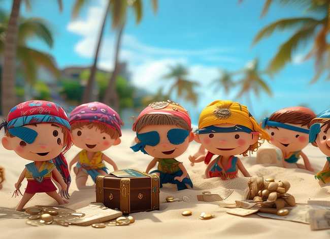 幼儿海盗故事；关于海盗的幼儿故事