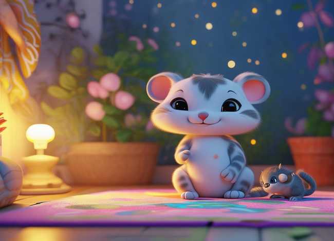 儿童睡前故事猫和老鼠、幼儿睡前故事,猫和老鼠做朋友