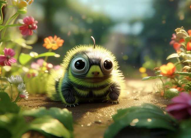 毛毛虫的故事儿童故事（毛毛虫的故事幼儿）