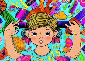 梳头发大全儿童版；梳头发大全儿童版图片