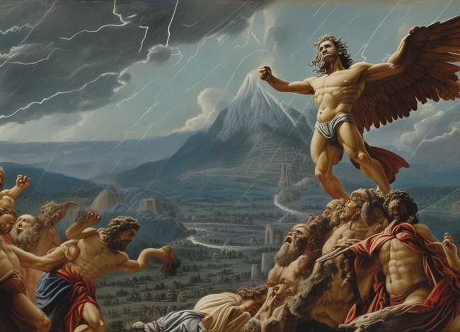 普罗米修斯故事的起因，普罗米修斯故事的起因经过结果是什么分别对应哪些段落