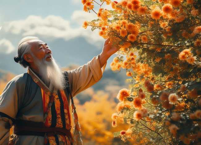 重阳节的故事传说、重阳节的故事传说的动作