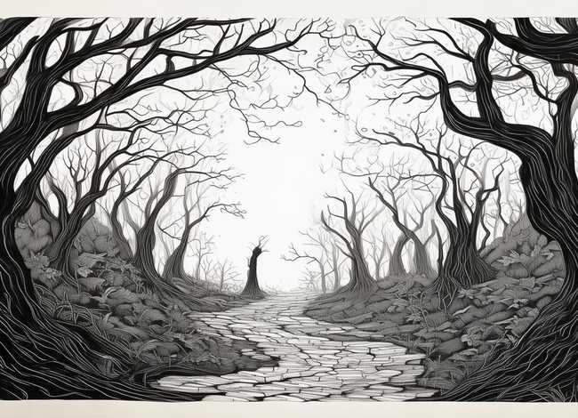 线描画有故事 - 线描画有故事的作品