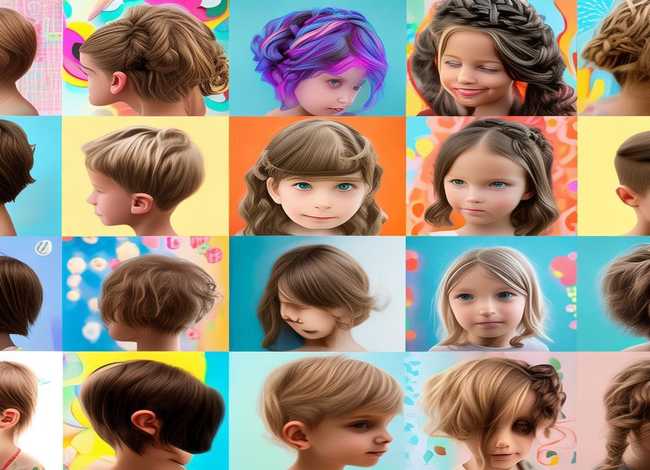 儿童发型图案 儿童发型图案大全