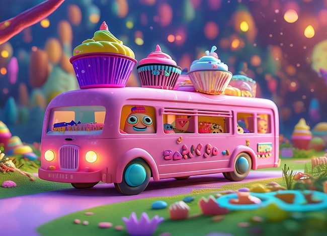 杯子蛋糕历险记儿童版，宝宝巴士儿歌杯子蛋糕历险记