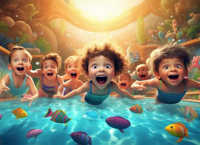 有关游泳的儿童故事 - 有关游泳的绘本故事