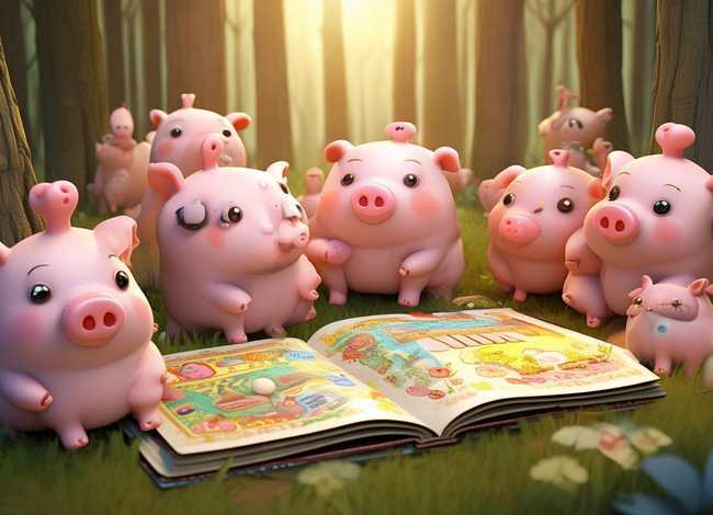 小猪系列故事大全；小猪系列故事大全图片