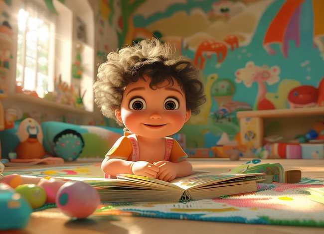 讲故事儿童；讲幼儿故事