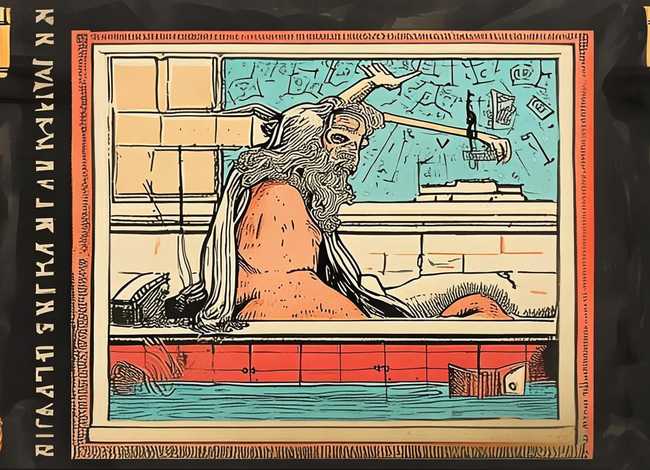 阿基米德的故事、阿基米德的故事手抄报 阿基米德的故事、阿基米德的故事手抄报