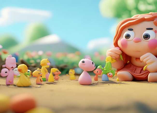 女娲造人儿童版（女娲造人儿童版怎么画）