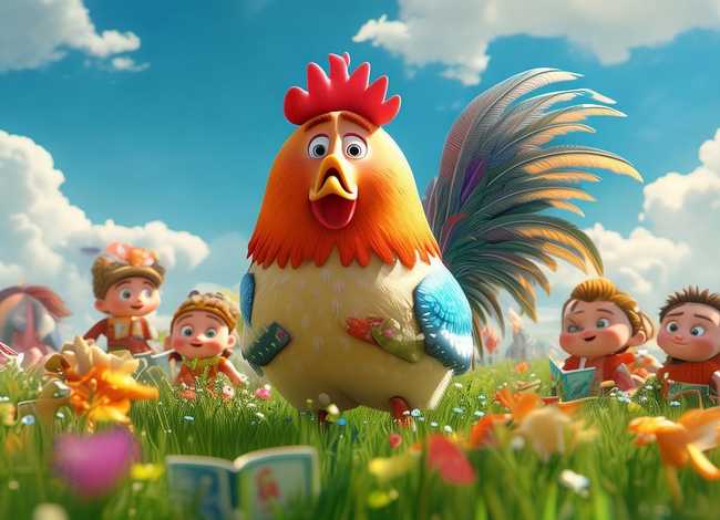 公鸡的故事儿童版（公鸡的故事阅读答案）