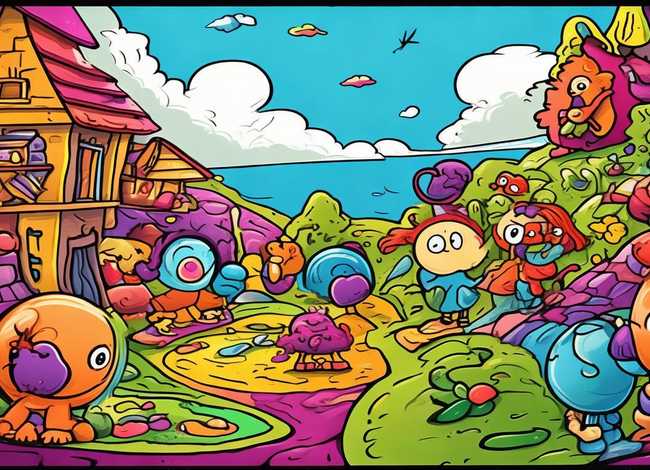 儿童故事漫画版 - 幼儿故事漫画简笔画