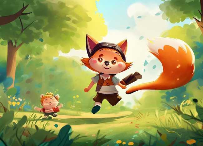 狐狸和小孩，狐狸和小孩的游戏