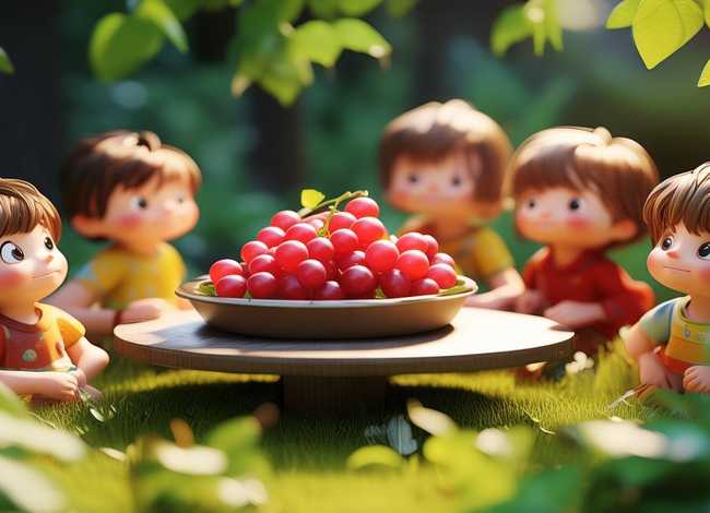 五个甜葡萄儿童故事 - 五颗甜甜的葡萄 幼儿故事 五个甜葡萄儿童故事 - 五颗甜甜的葡萄 幼儿故事