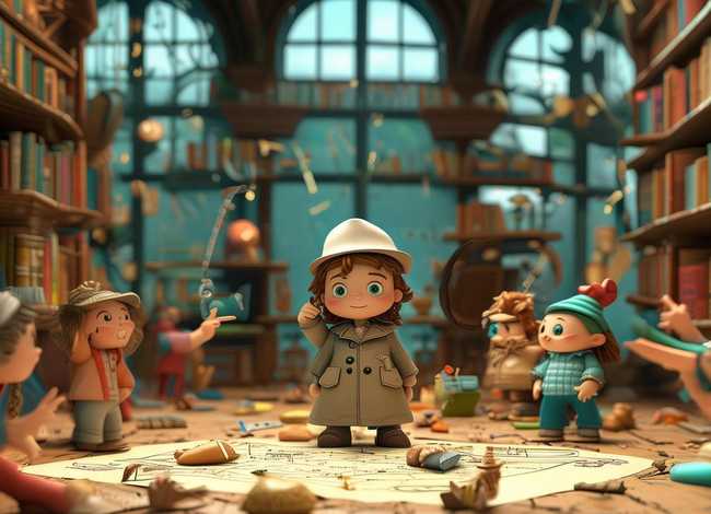 侦探推理故事儿童；适合孩子的推理侦探故事