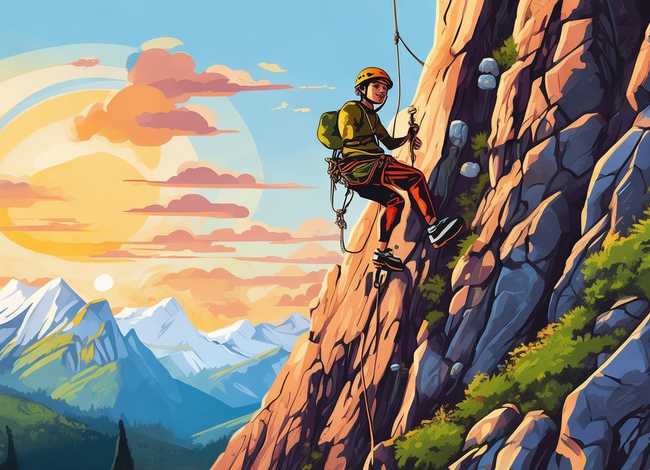 攀岩绘本 攀岩绘本故事 攀岩绘本 攀岩绘本故事