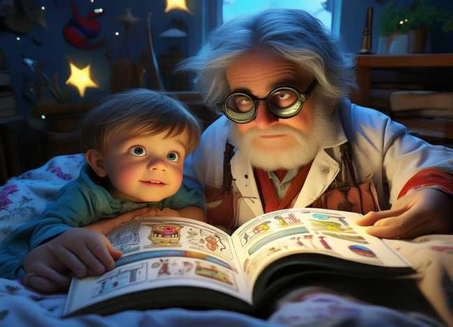 儿童睡前故事科学家的故事，科学家的故事绘本幼儿