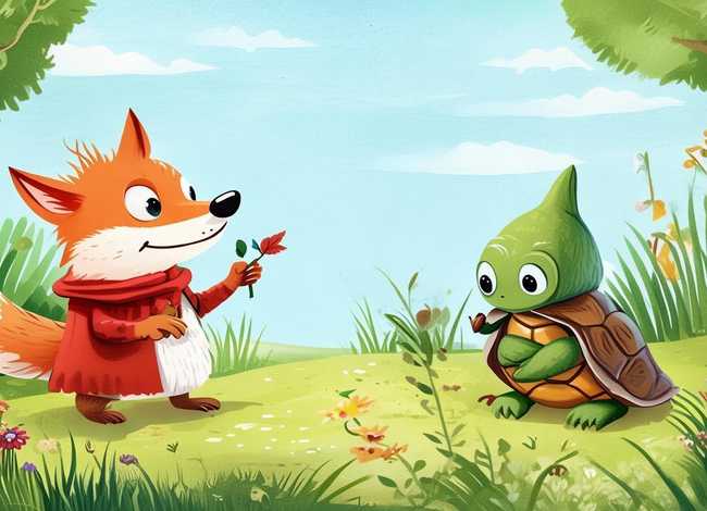 儿童寓言故事插画，寓言故事小插画