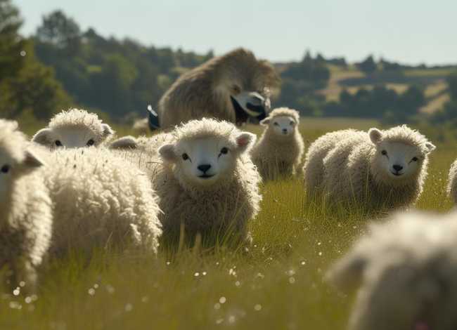 儿童故事七只小羊和狼的故事，七只小羊和狼的故事视频故事发一下