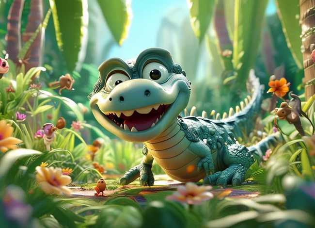 鳄鱼儿童故事视频大全，幼儿鳄鱼故事视频