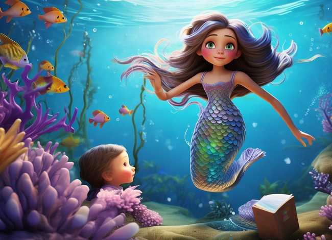 儿童故事美人鱼在线听 美人鱼幼儿故事在线听