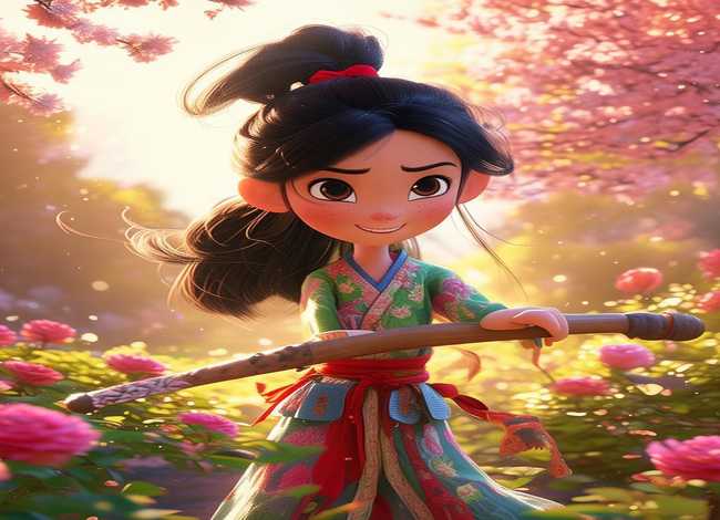 儿童版的花木兰故事，花木兰少儿版故事