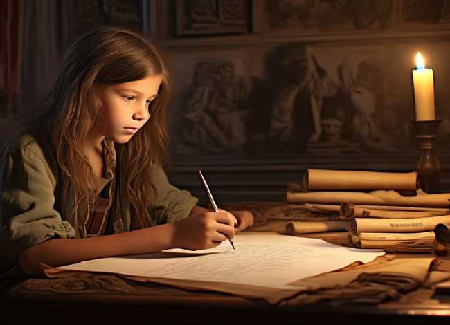 历史故事画画；历史故事画学生画