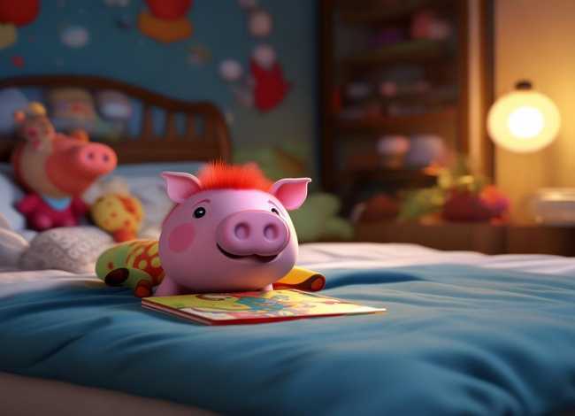 儿童故事小猪（小猪佩奇故事睡前故事书）