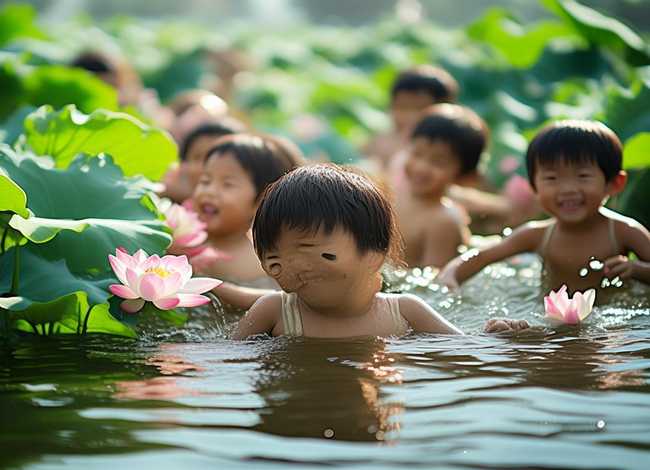 莲的古诗、小儿采莲的古诗