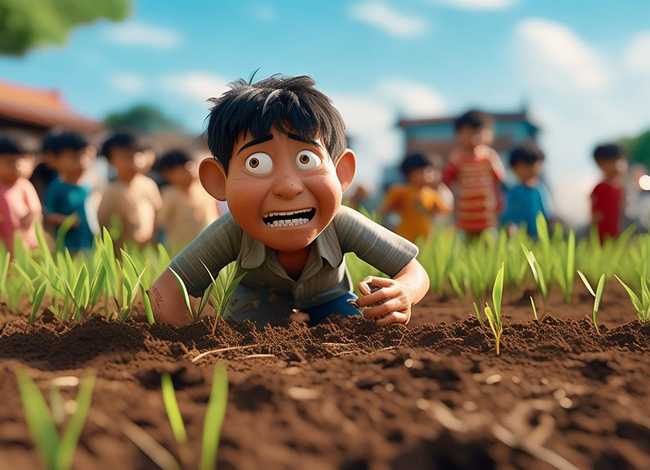 拔苗助长故事幼儿完整版、少儿故事拔苗助长