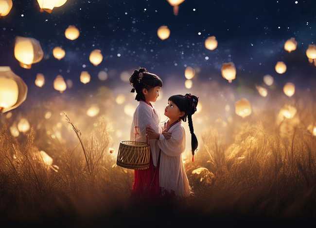 七夕儿童故事传说，七夕传说故事一百字