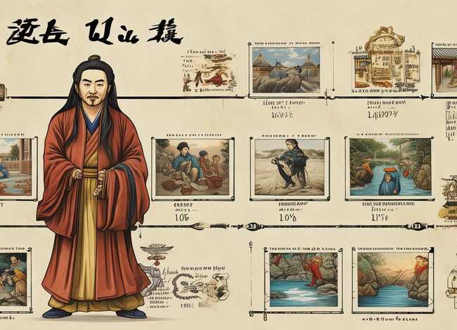 屈原故事+时间线图示 - 屈原故事 时间线图示