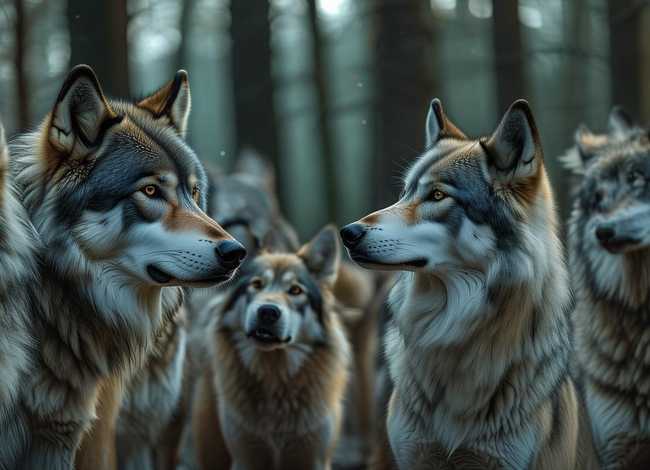 狼和狗英文寓言故事、狼和狗英文寓言故事翻译