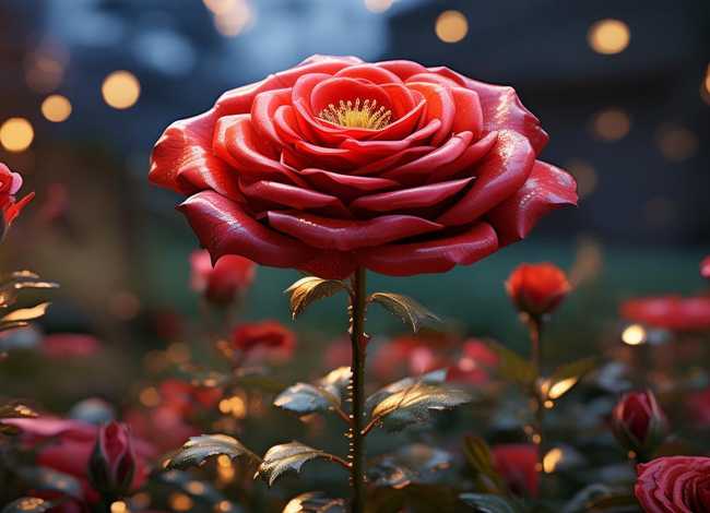 儿童故事骄傲的玫瑰花；睡前故事骄傲的玫瑰花