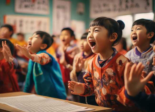 儿童古诗朗诵表演视频 - 少儿古诗朗诵表演视频