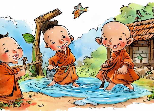 儿童故事三个和尚文字版，幼儿故事三个和尚文字