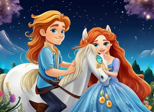 儿童故事王子与公主 - 小故事王子与公主