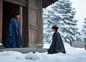 程门立雪故事书儿童版、程门立雪故事文字版