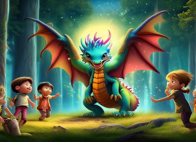 龙的故事幼儿故事、龙的故事幼儿故事50字左右