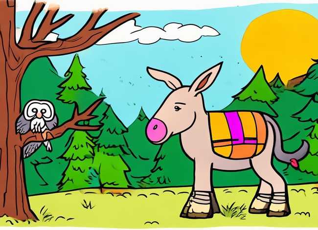 寓言故事为主题的儿童画，以寓言故事为主题的简笔画