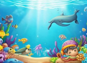儿童故事海洋生物，海洋生物故事文字版