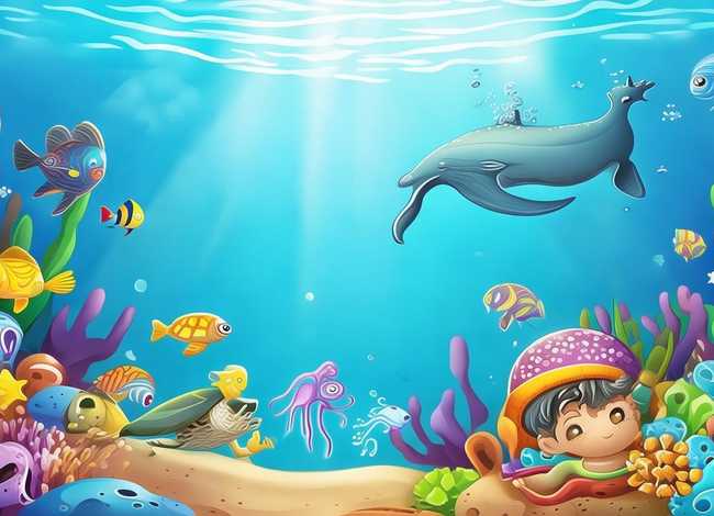 儿童故事海洋生物，海洋生物故事文字版