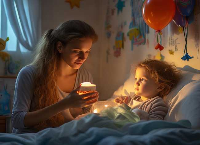 小孩生病故事（小孩生病的故事）