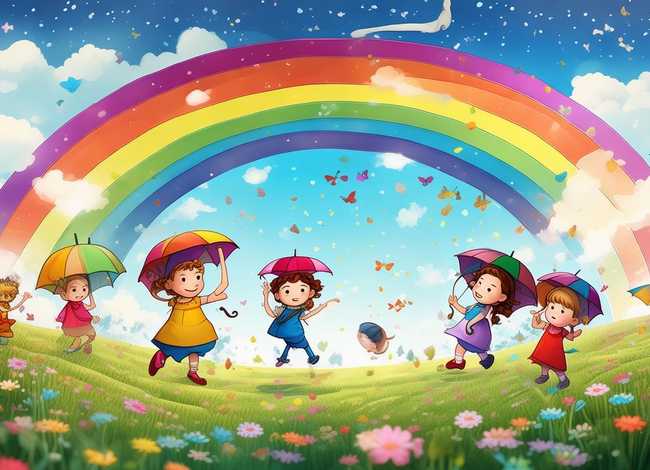 彩虹的故事儿童 - 彩虹的故事幼儿故事 彩虹的故事儿童 - 彩虹的故事幼儿故事