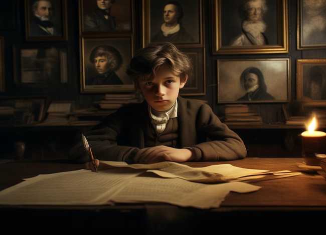 名人志立的故事；关于名人立志的故事