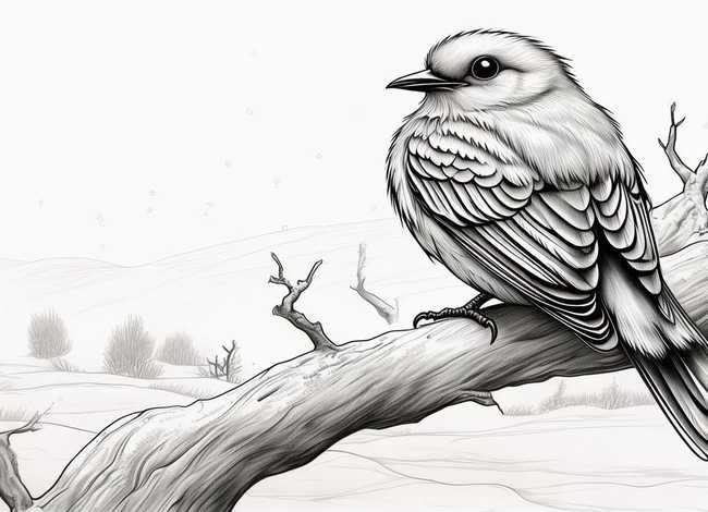 寒号鸟的故事图片 寒号鸟的故事图片简笔画