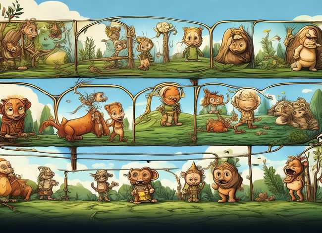 寓言连环画怎么画；关于寓言的连环画怎么画