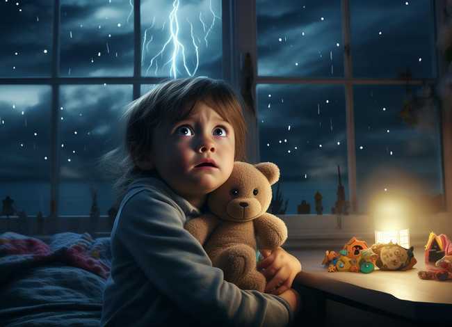 儿童怕打雷是怎么回事；小孩怕打雷是怎么回事