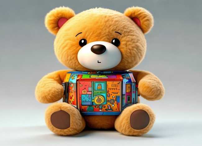 儿童故事机小熊，小熊嘟嘟故事机